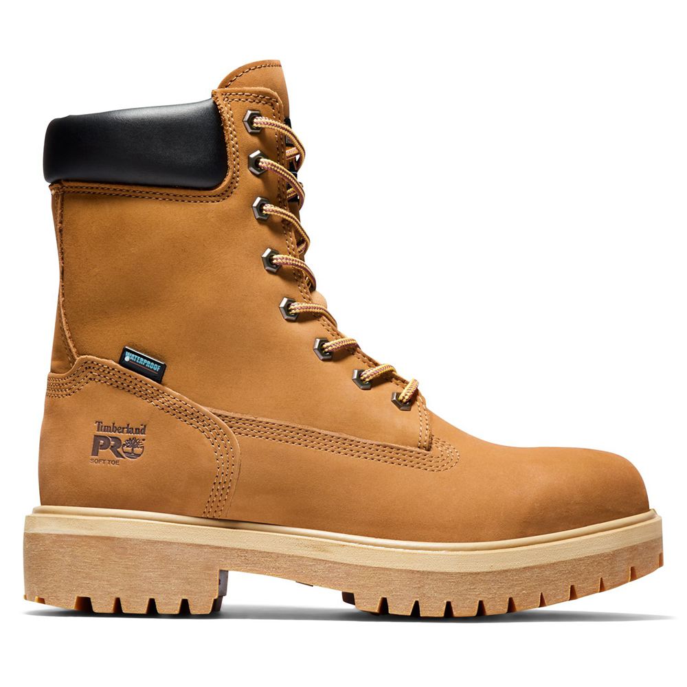 Botas Pro Timberland Hombre Pro Direct Attach 8" Soft Toe Marrones - Chile FTV-974523